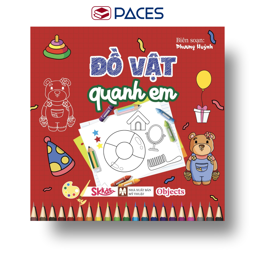 Sách - Tô Màu Thông Minh - ĐỒ VẬT QUANH EM - SKIDS