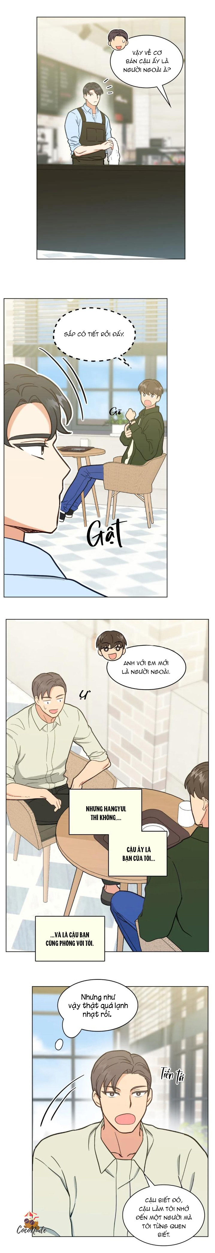 bạn cùng phòng kì lạ chapter 14 11