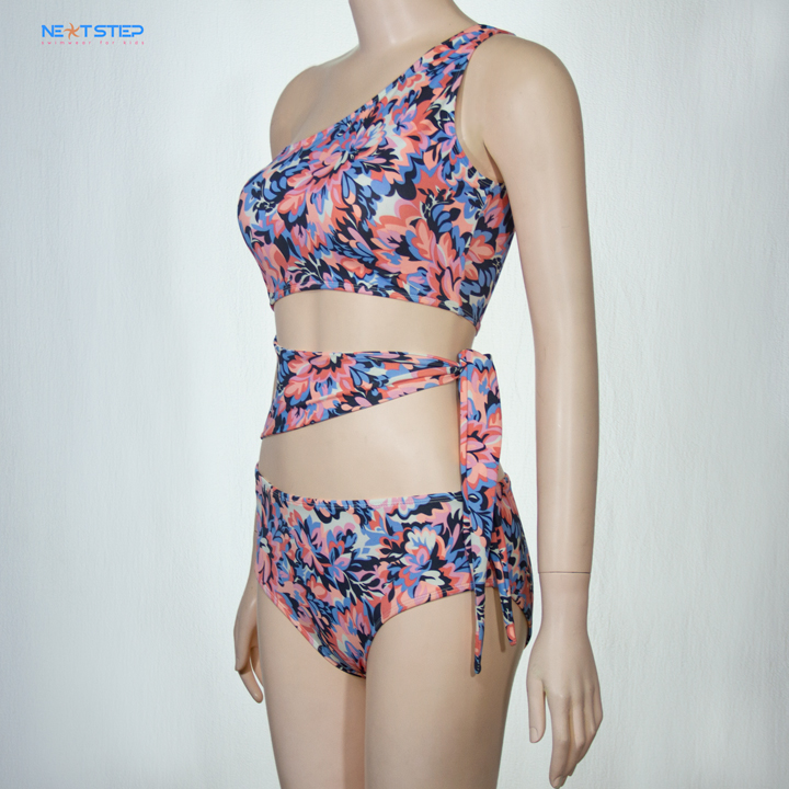 Đồ bơi nữ, Bikini đi biển cho bạn gái 1 mảnh sexy quyến rũ hơn, khoe vóc dáng xinh đẹp gợi cảm, dây cột tạo điểm nhấn cá tính, mẫu Free size