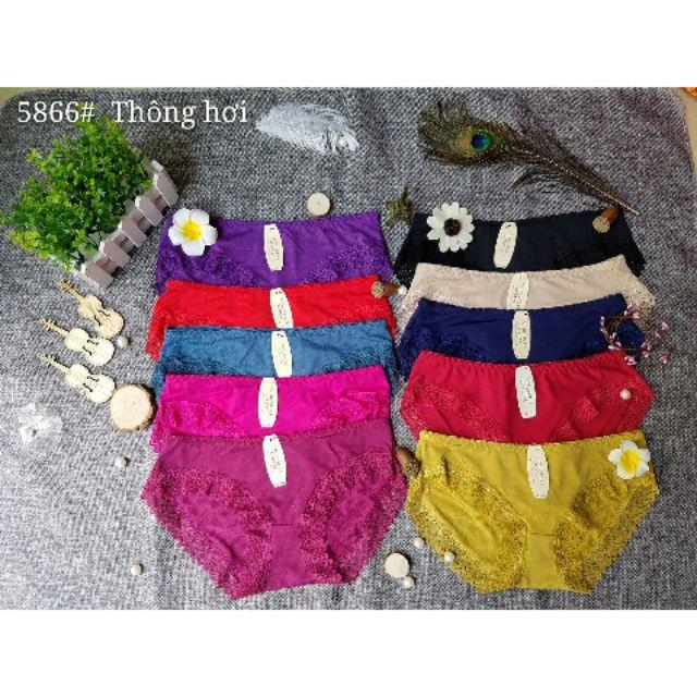 Combo 10 quần su ren thông hơi