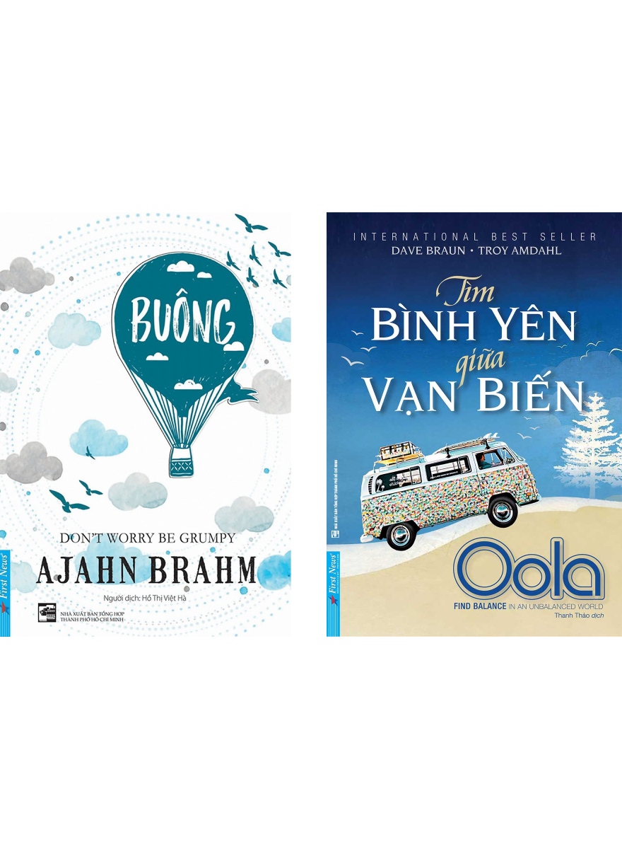Combo Buông Bỏ Buồn Buông + Tìm Bình Yên Giữa Vạn Biến _FN