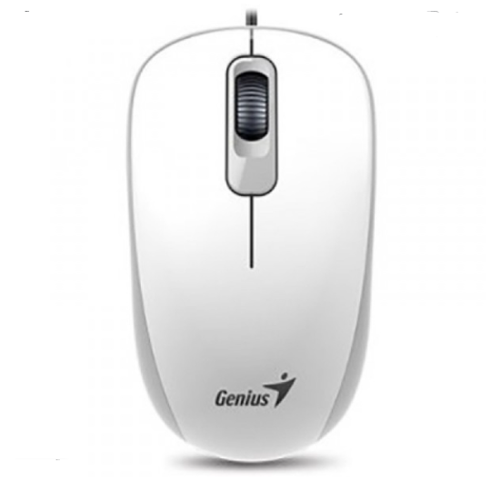 Chuột Có Dây Genius Dx - 110 Usb - Hàng Chính Hãng - Trắng
