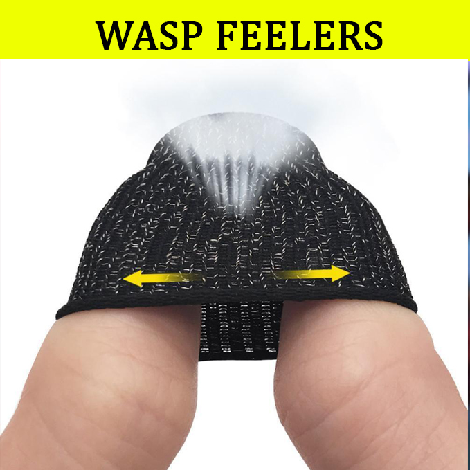 Bao tay chơi game cảm ứng Wasp Feelers găng tay chống mồ hôi, chống trượt - 1 ngón lẻ no box