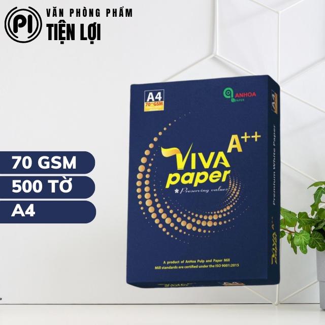 Giấy In A4 Viva A++ - Định lượng 70 gsm