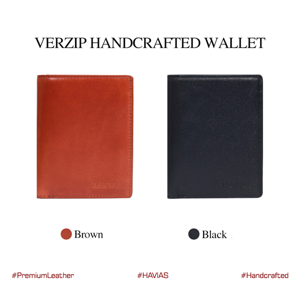 Ví da Verzip Handcrafted Wallet