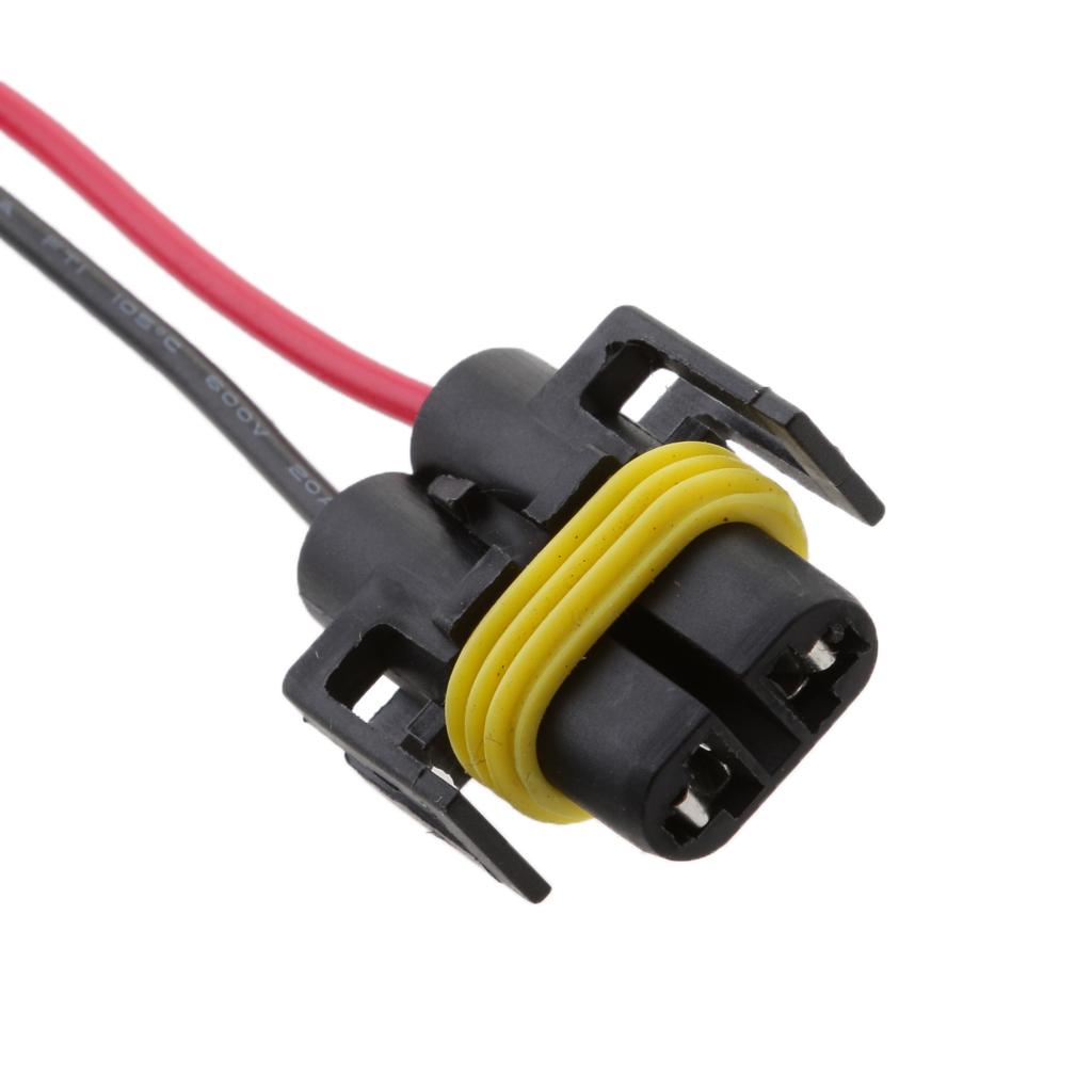 Xenon HID Conversion Kit Relay Wiring Harness H1 H3 H4 H7 H8 H9 H10 H11 H13 H16 9004 9005 9006 9140 9145 9012 5202 HB3 HB4