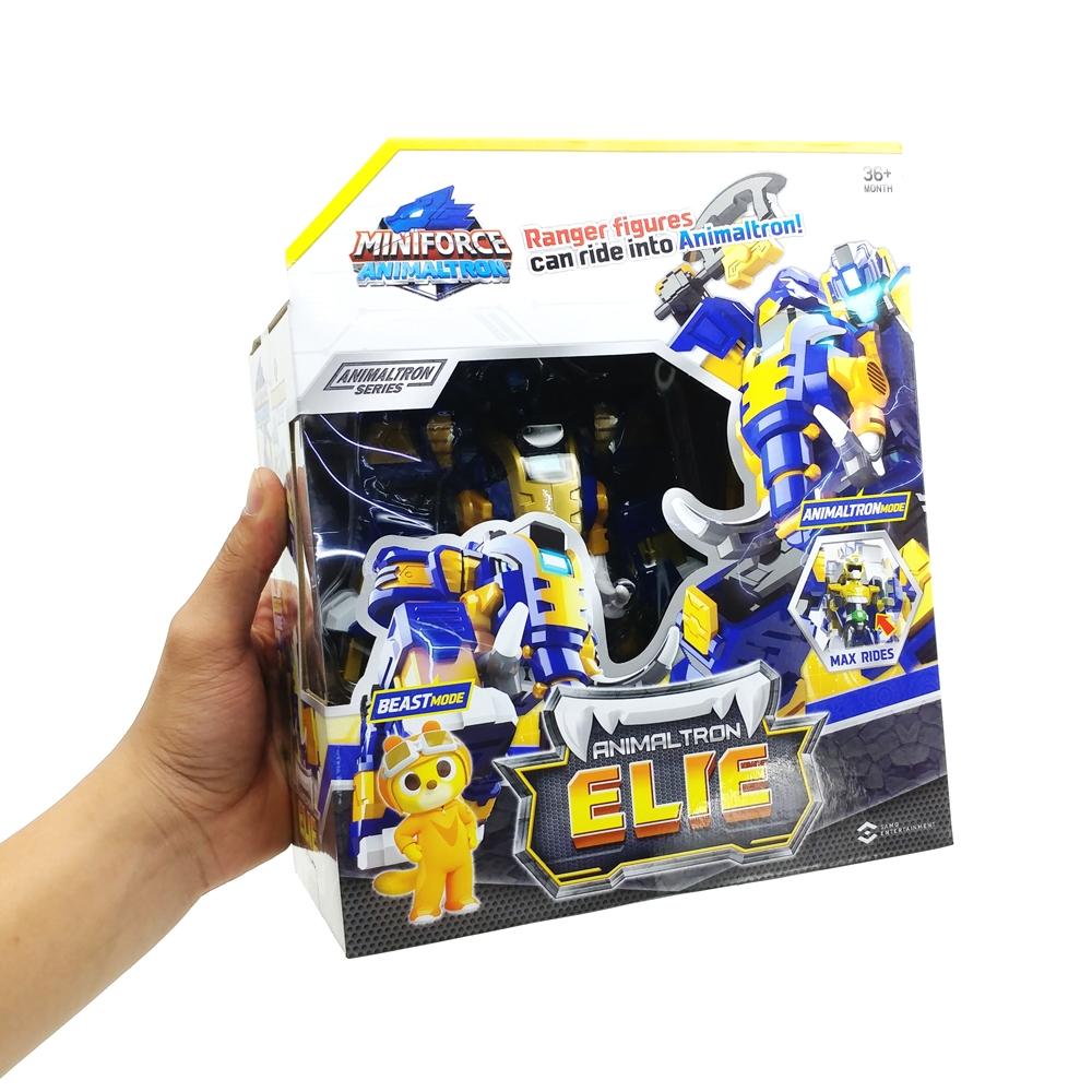 Đồ Chơi Mô Hình Robot Chiến Binh Thú Voi Animaltron Elie - Miniforce 309008