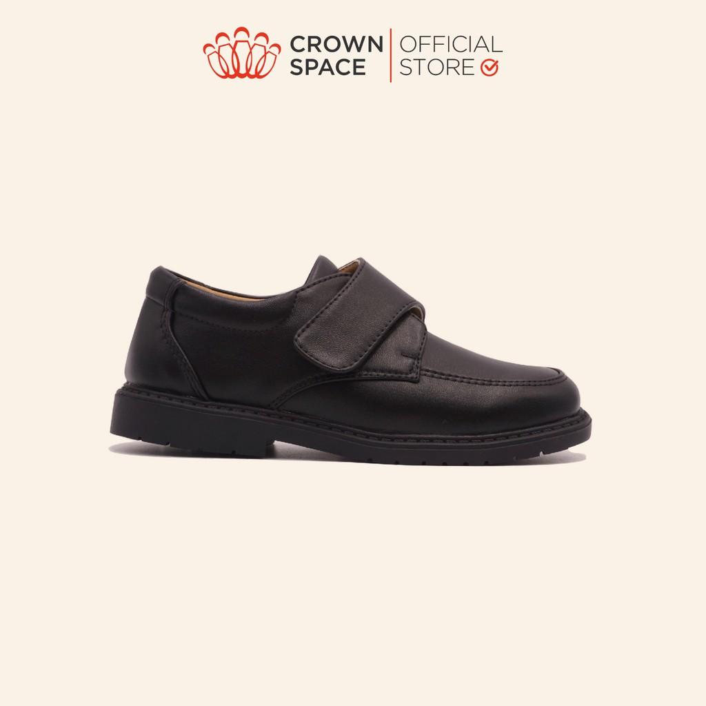 Giày Đi Học Bé Trai Cao Cấp Crown Space CRUK167 Thiết Kế Chuẩn Y Khoa Size 28-38