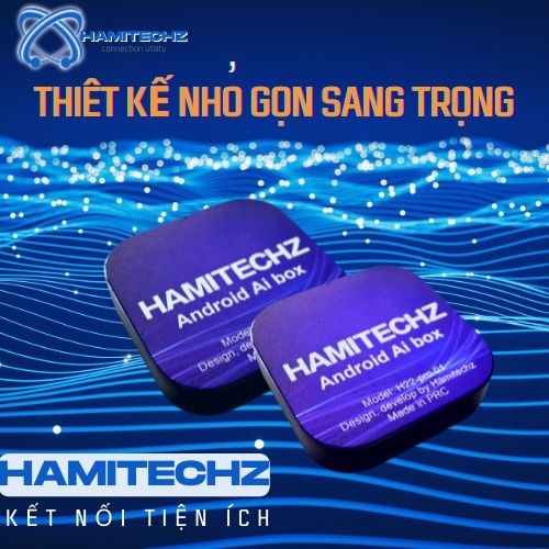 Hamitechz Carplay Android Ai Box - RAM 4G, ROM 64GB HÀNG CHÍNH HÃNG