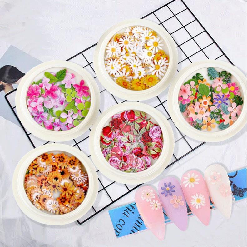 Set 6 Hủ Hoa Gỗ Đắp Ẩn