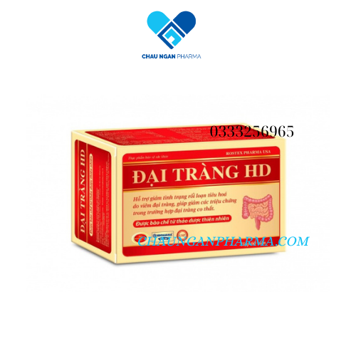 Combo 2 Hộp Đại Tràng Rox HDPHARMA thảo dược giảm viêm đại tràng, rối loạn tiêu hóa - 30 viên