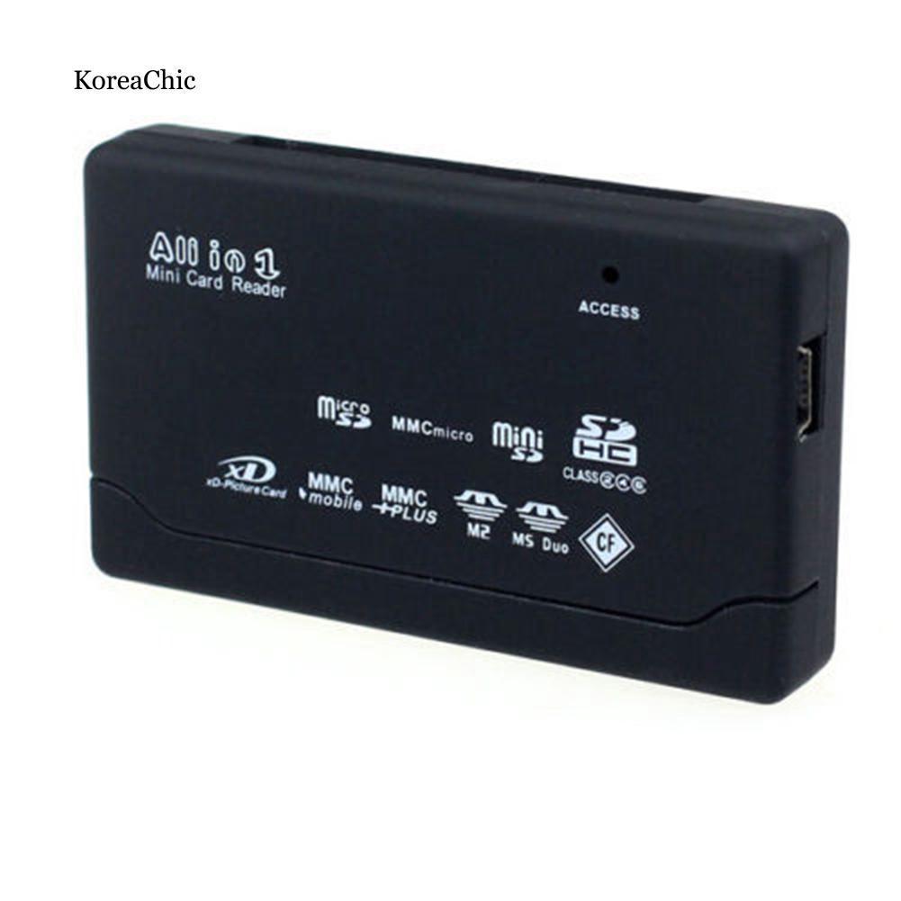 Đầu đọc thẻ nhớ SD TF CF MS Micro USB 2.0