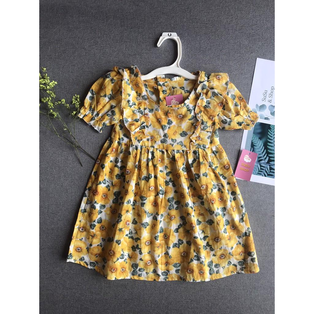 Váy hoa mai bé gái từ 10-15 kg