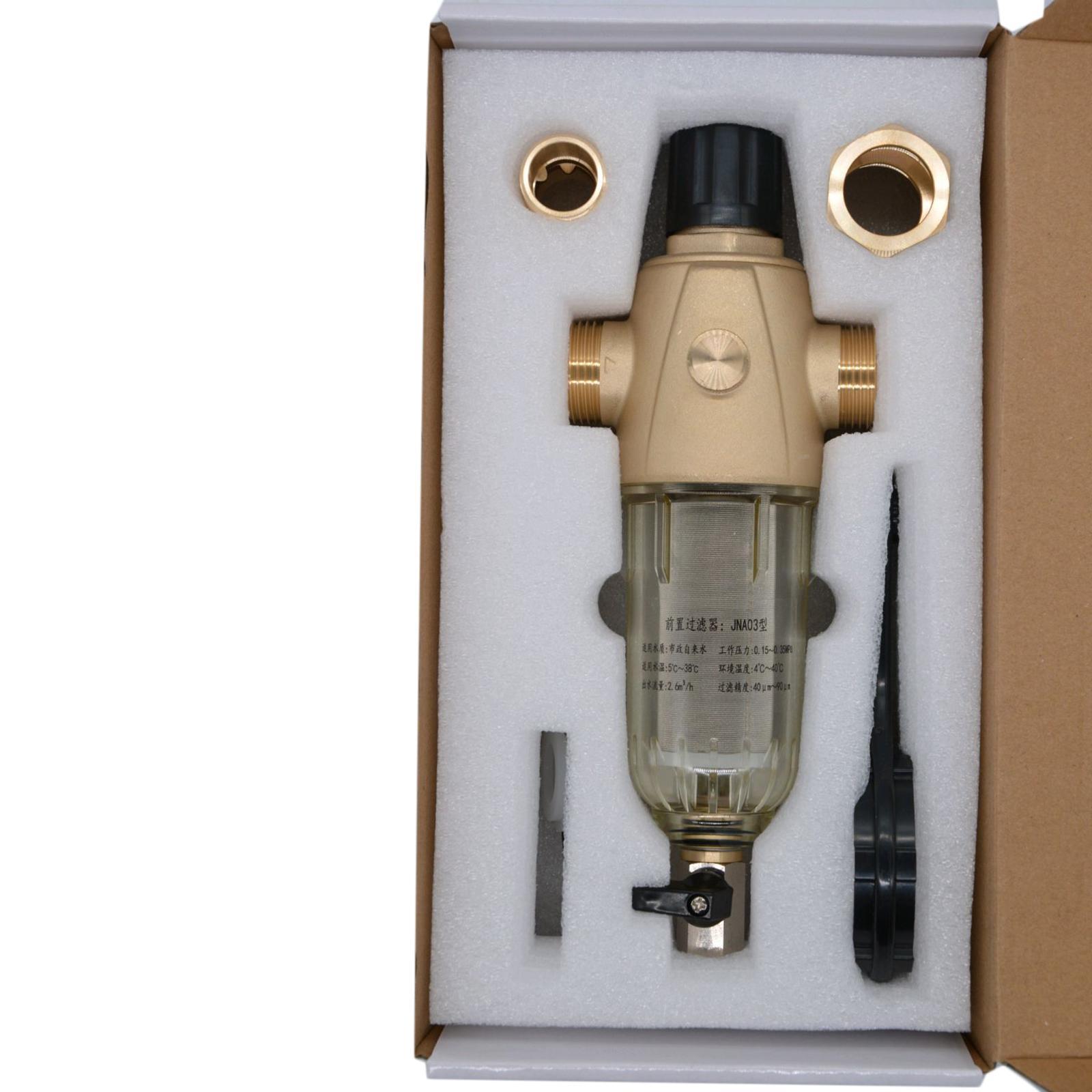 Household Mesh Down Water Filter System Sediment Water Filter 1/2inch