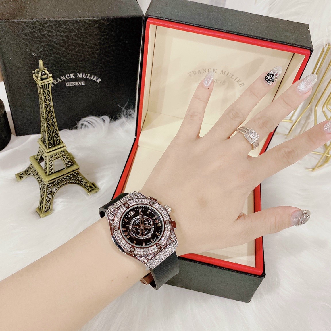 [Hublot đôi - nam nữ] Đồng hồ Hublot nam nữ - đồng hồ cặp đôi hàng đẹp - Cung Cấp Bởi AmandaC Life