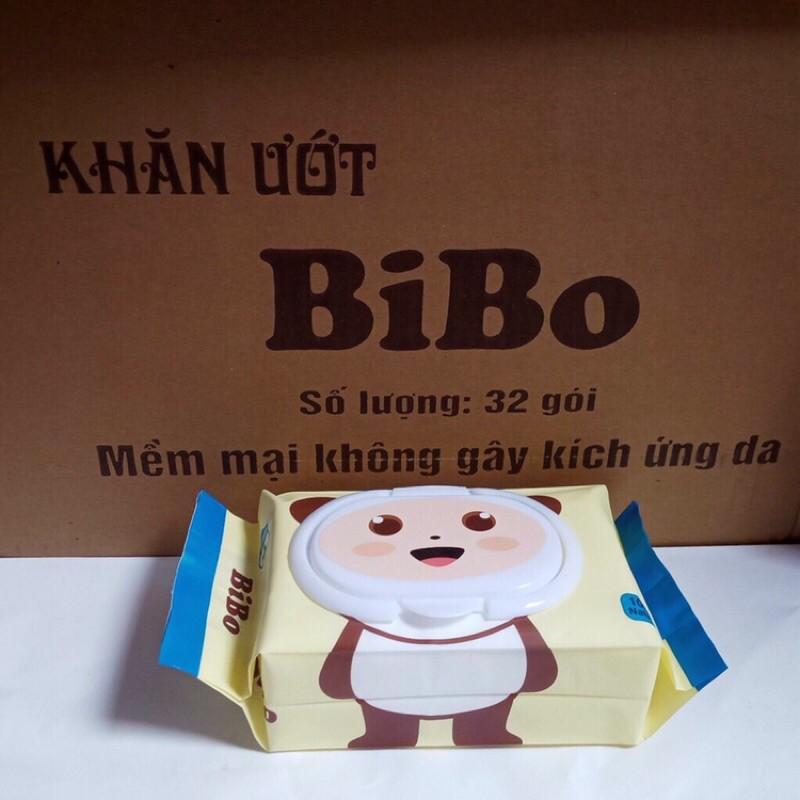 Giấy ướt không mùi Bibo baby