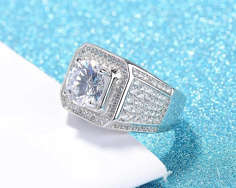 Nhẫn Nam Bạc Hiểu Minh NA549S - Bảo Hành Vĩnh Viễn