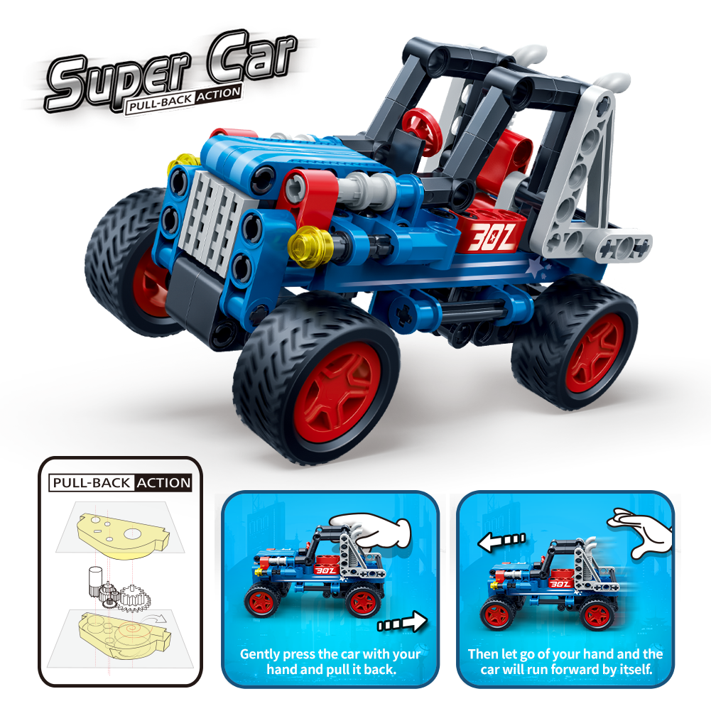 Đồ Chơi Lắp Ráp Toys &amp; Joys Chủ Đề Xe Đua (5-12 tuổi)