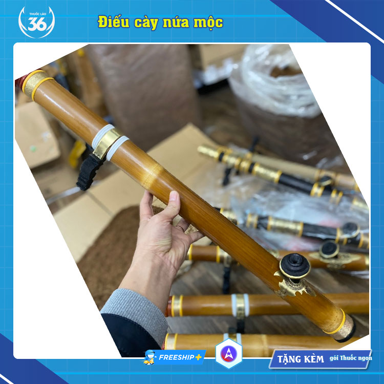 Điếu cày nứa mộc Thanh Hóa