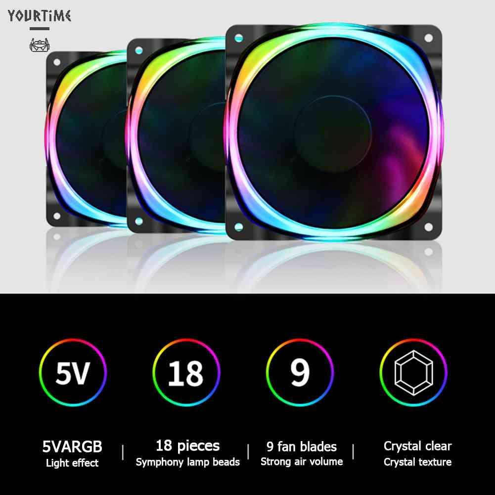 Quạt TảN NhiệT Jonsbo FR-701 12cm 5V ARGB Cho PC