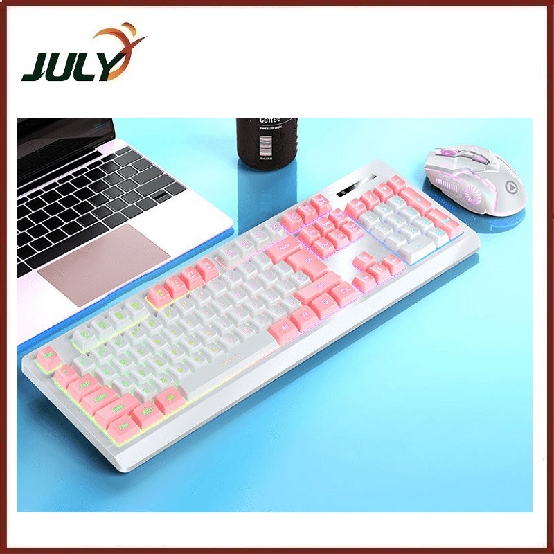 Bộ bàn phím chuột không dây Yindiao KM-01 kết nối bằng chip USB 2.4G chuyên game có đèn led cực đẹp - JL - HÀNG CHÍNH HÃNG