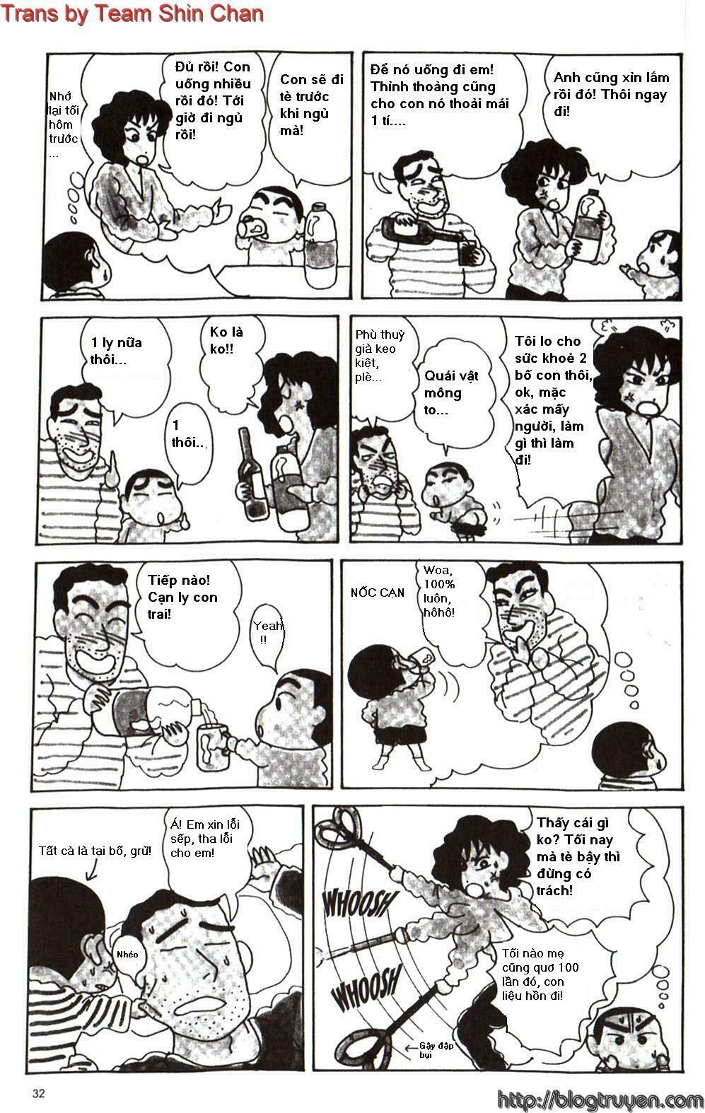 crayon shin-chan cậu bé bút chì chapter 3 34