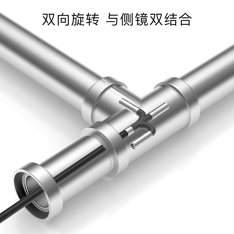 Máy nội soi đường ống S10 Ống kính kép 360 ° Máy nội soi có thể điều khiển công nghiệp camera độ nét cao bảo dưỡng ô tô phát hiện động cơ