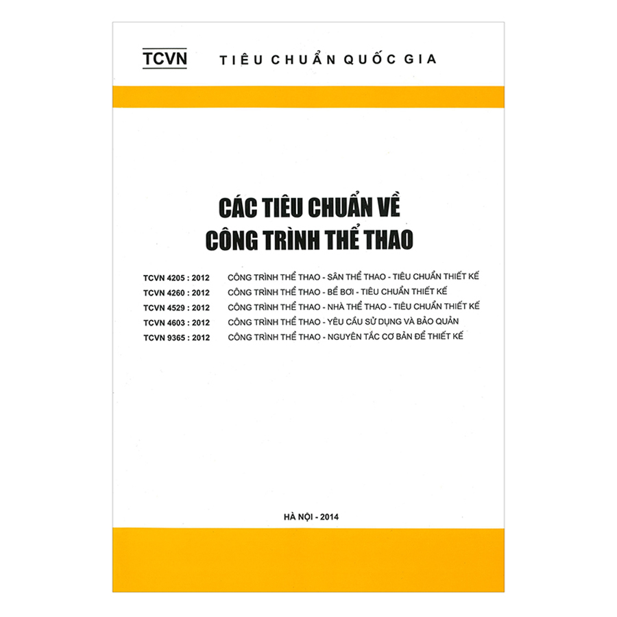 Các Tiêu Chuẩn Về Công Trình Thể Thao