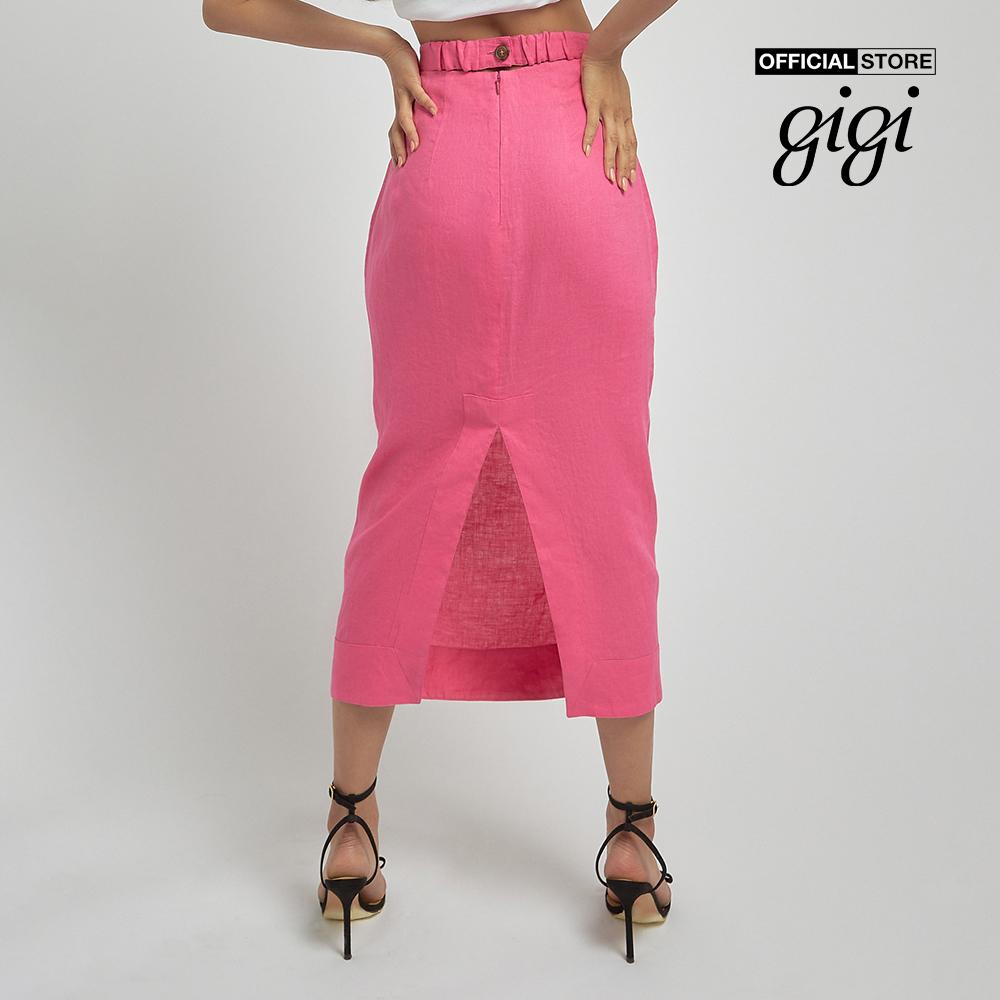 GIGI - Chân váy bút chì xẻ tà cut out thời trang G3302S221511