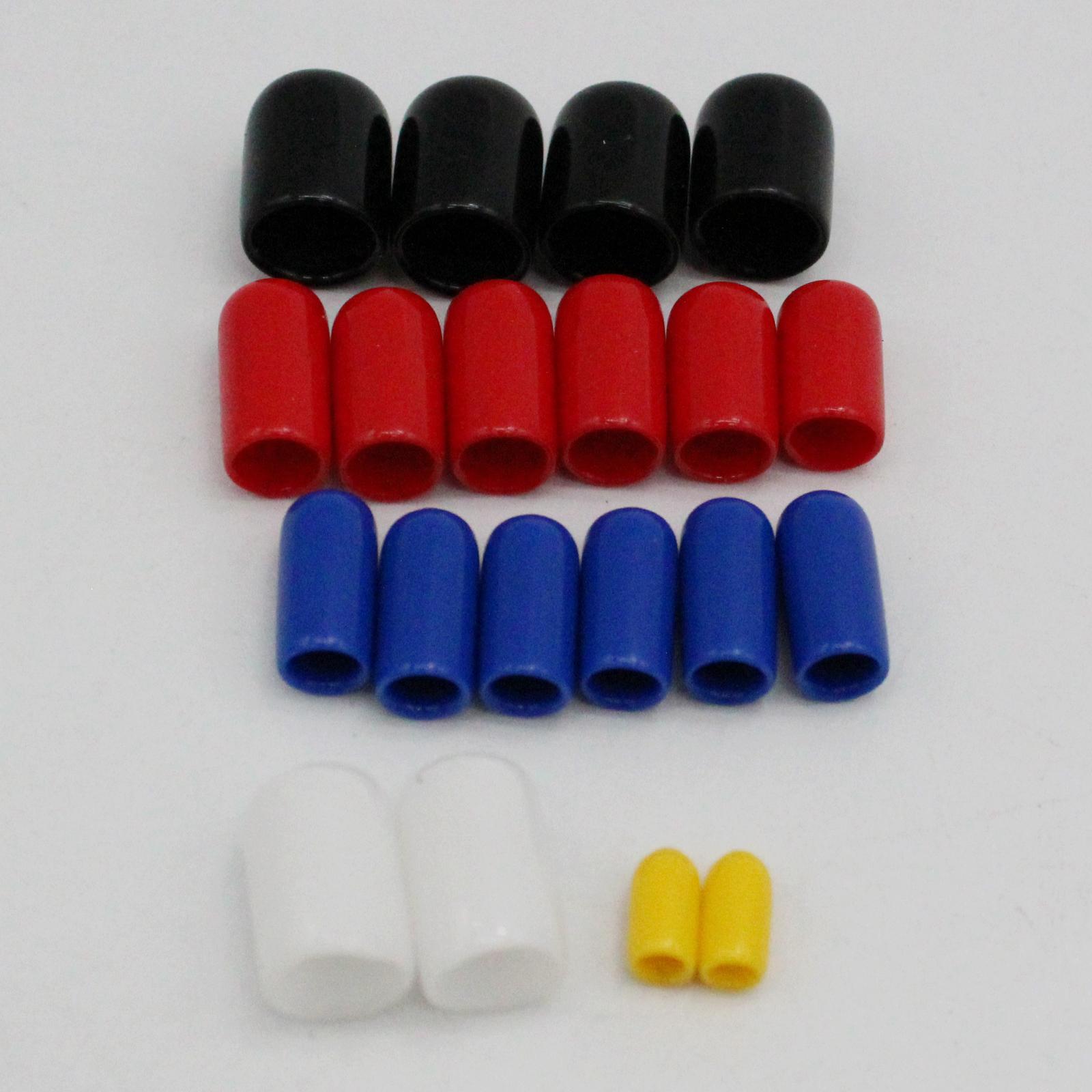 20pcs PVC Vacuum Line Cap Assortment 1/8" 3/16" 1/4" 3/8" 5/16" Set Kit