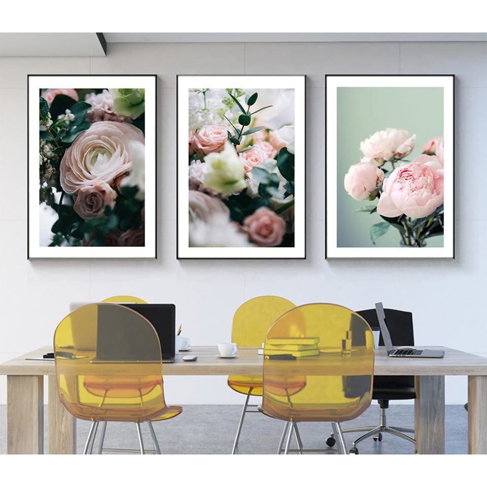 TRANH CANVAS TREO TƯỜNG HOA LÁ – L13