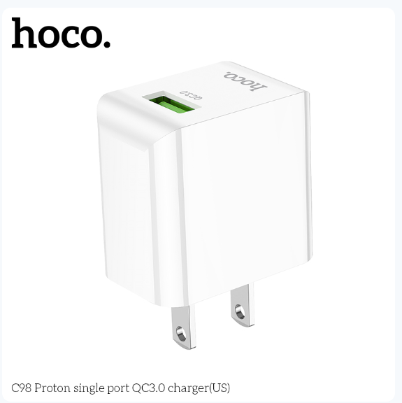 Củ Sạc Nhanh Hoco C98 - UC-A413-13 - hàng chính hãng