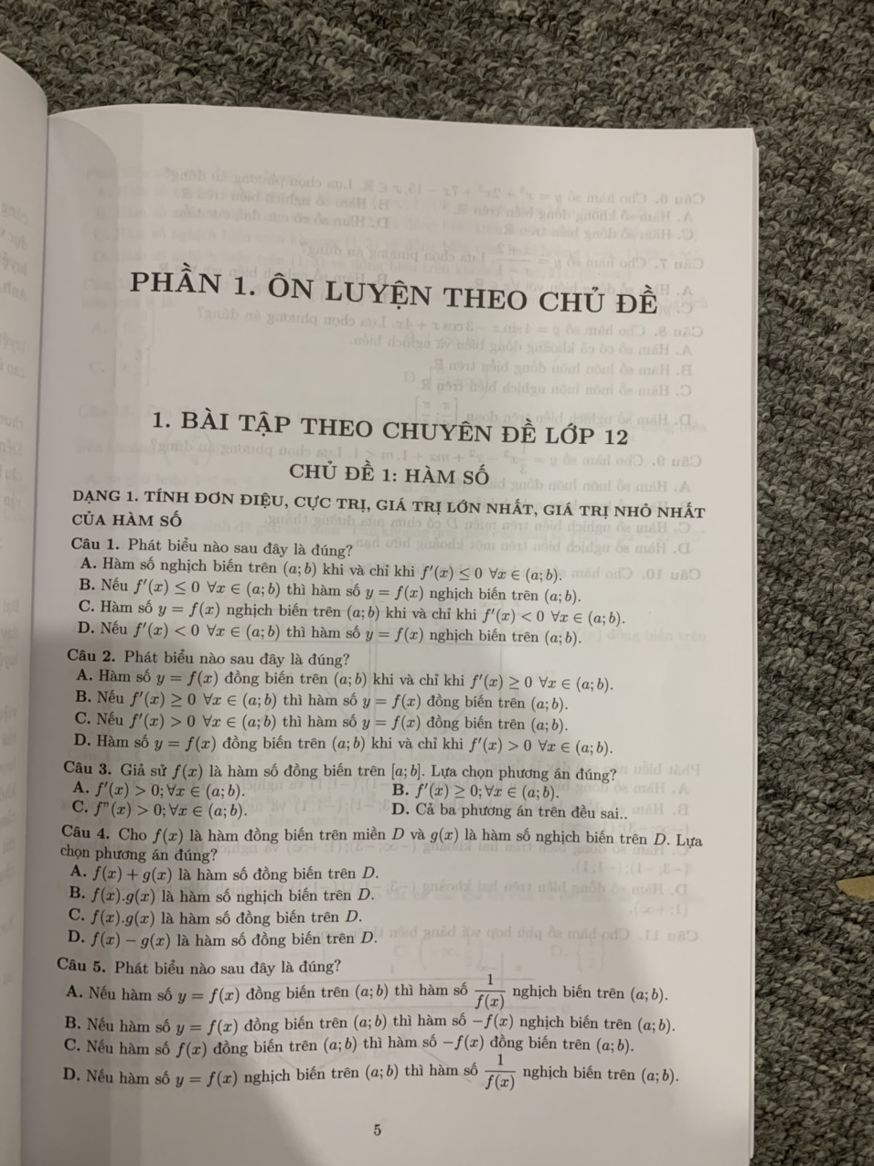 Sách - Ôn luyện thi tốt nghiệp THPT Môn Toán (2023)