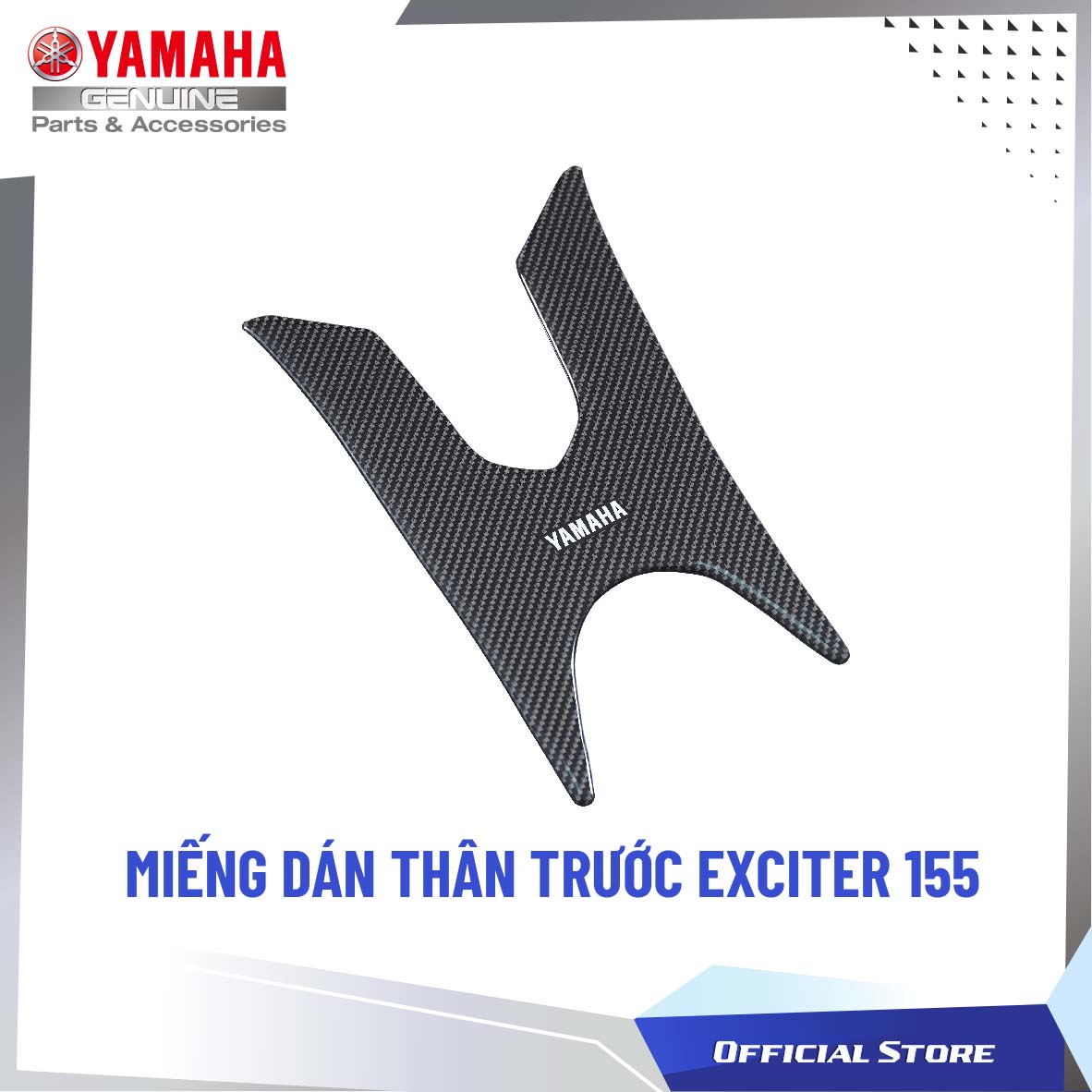 MIẾNG DÁN CARBON THÂN TRƯỚC - EXCITER 155