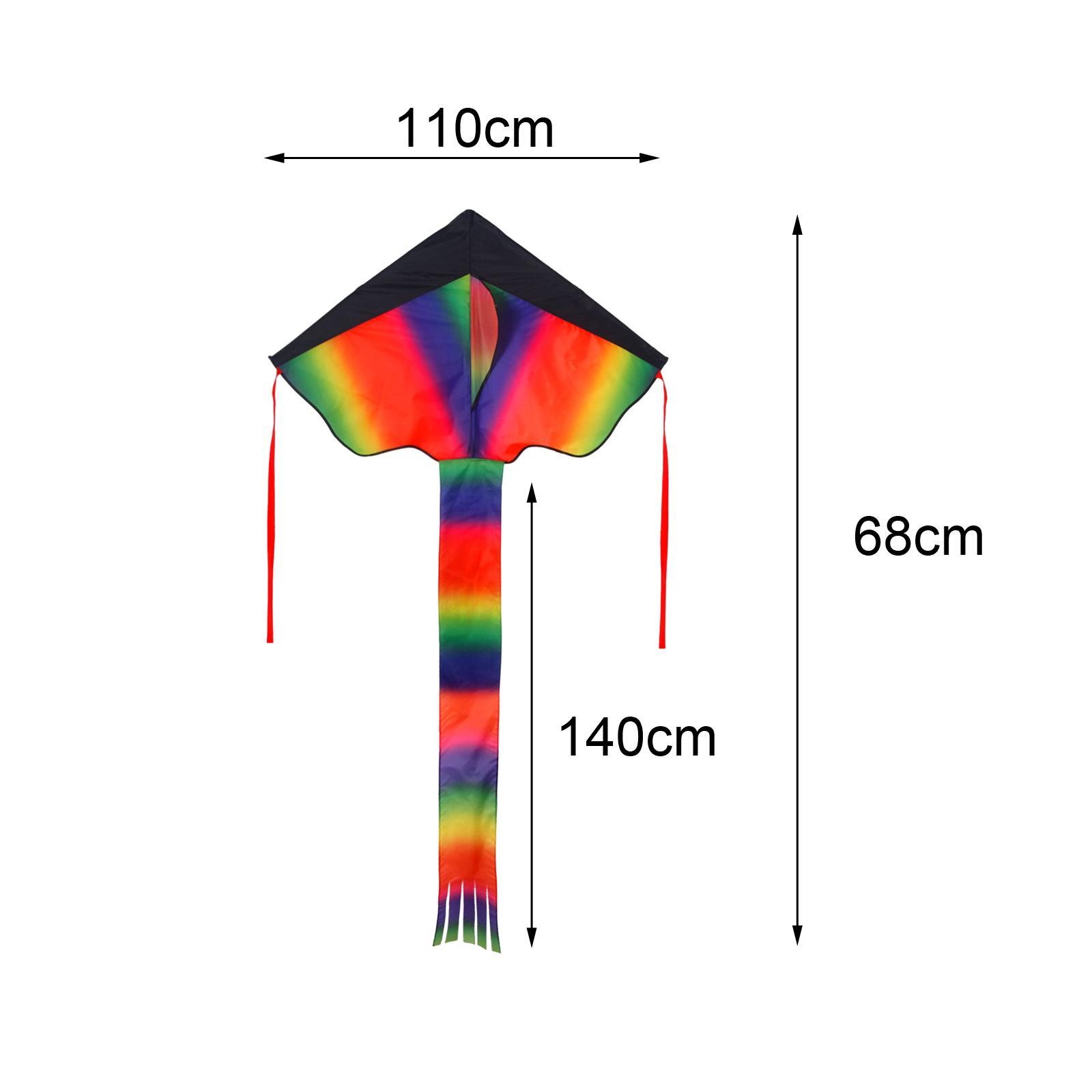 Giant Delta Kites Fly Kite Huge 1 Width Easy to Fly for Outdoor Toys Beach