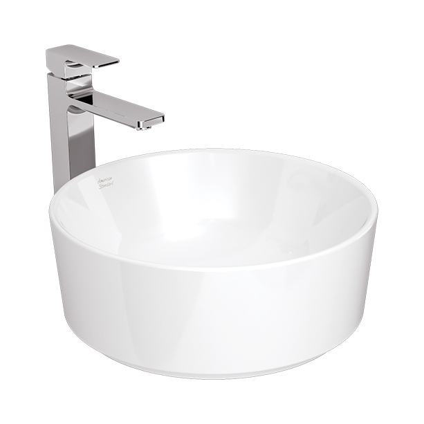 Chậu lavabo đặt bàn American Standard Acacia E    0509-WT (chậu chưa bao gồm vòi nước và bộ xả)