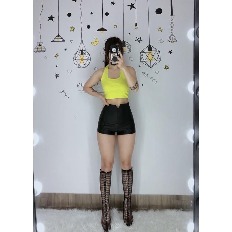 Áo yếm hở lưng áo kiểu croptop sexy