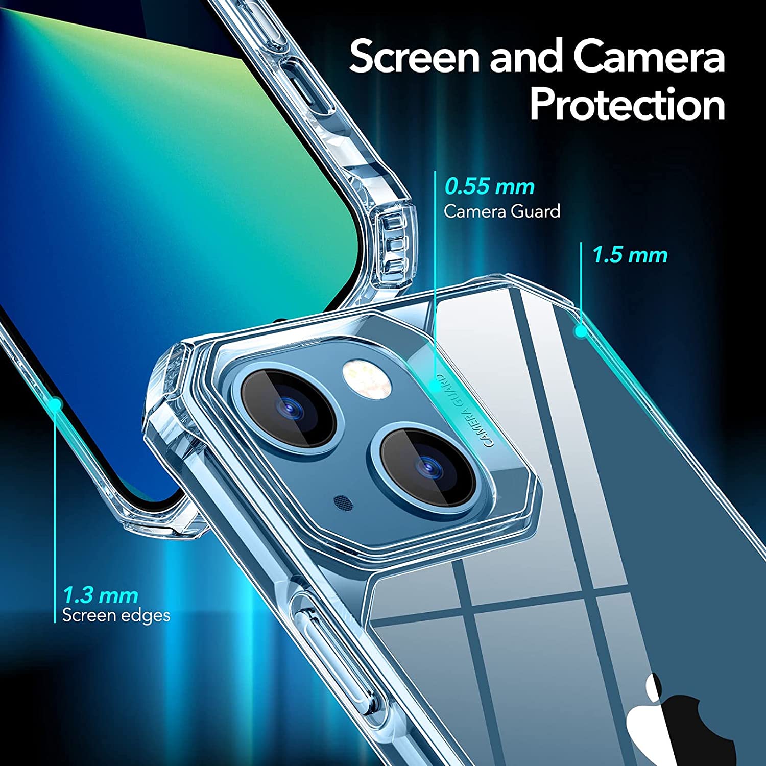 Ốp Lưng dành cho iPhone 13 / 13 Pro / 13 Pro Max ESR Air Armor Clear Case - Hàng Nhập Khẩu