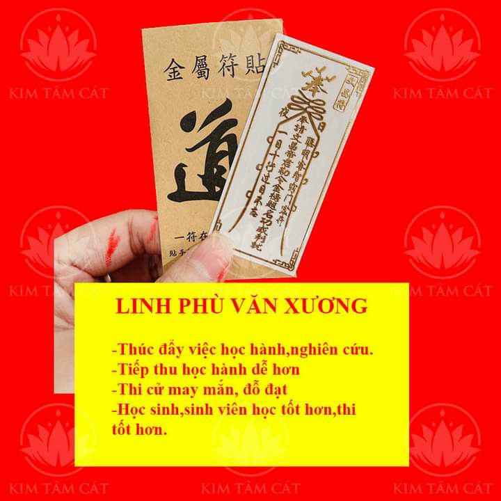 Linh phù VĂN XƯƠNG HỌC TẬP THI CỬ ĐỖ ĐẠT