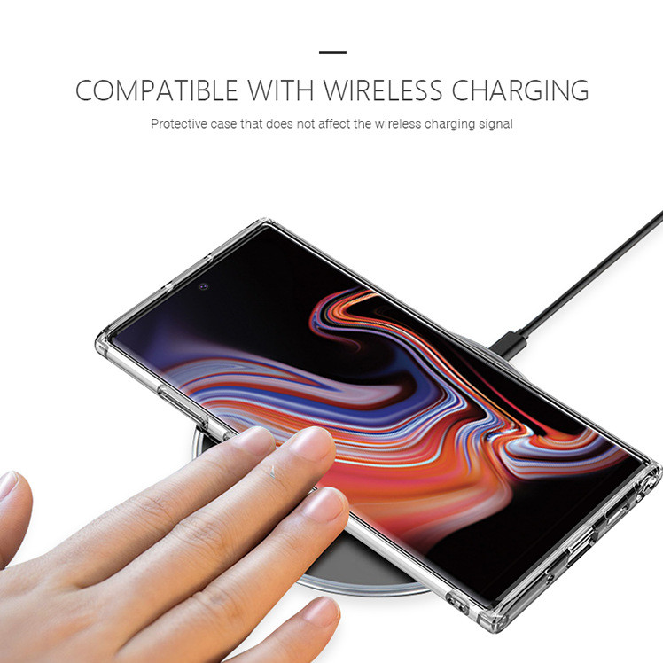 Ốp lưng silicon chống sốc cho Samsung Galaxy Note 10 hiệu Likgus Crashproof - Hàng nhập khẩu