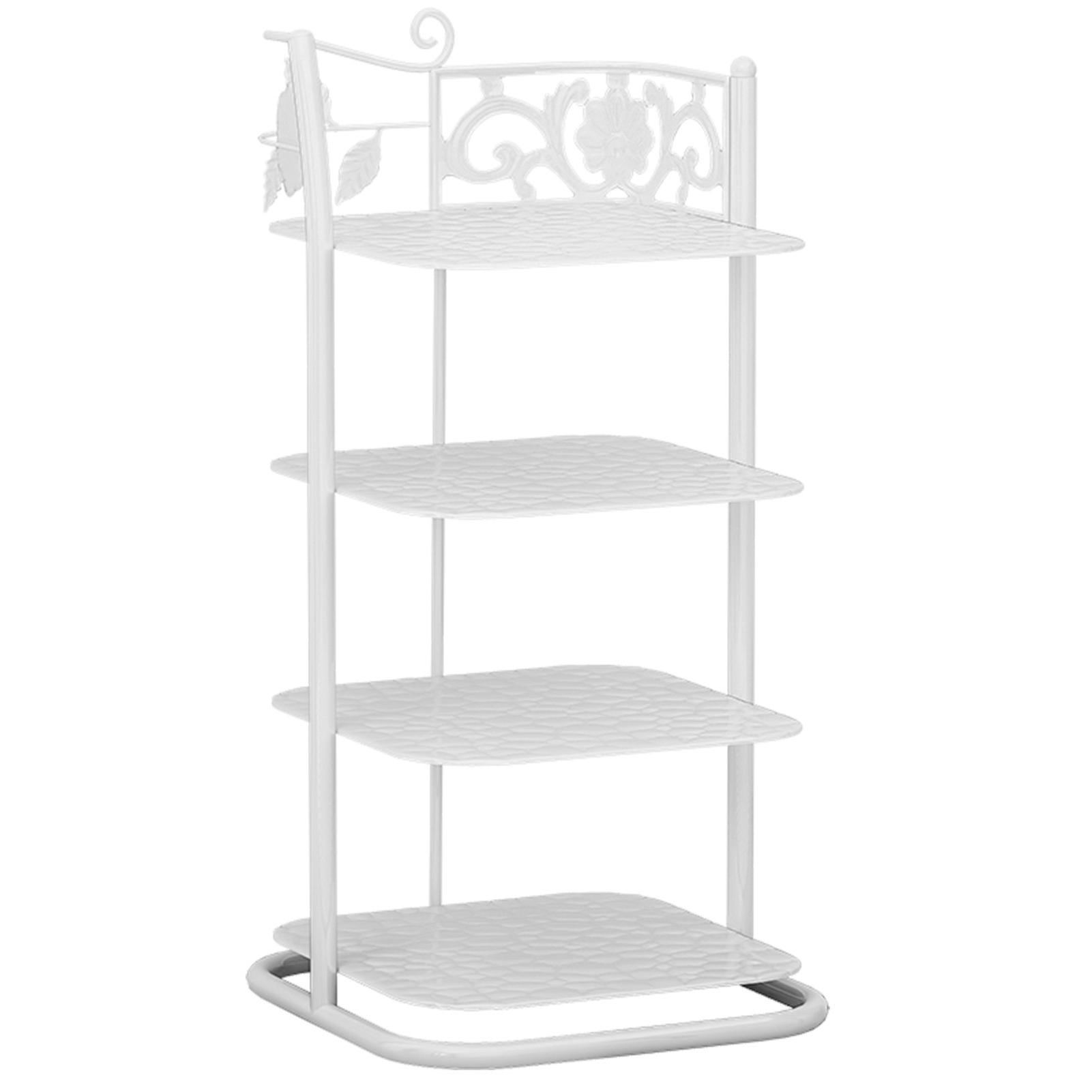 Kệ để giày 4 tầng đa chức năng bằng sắt, thiết kế bền đẹp