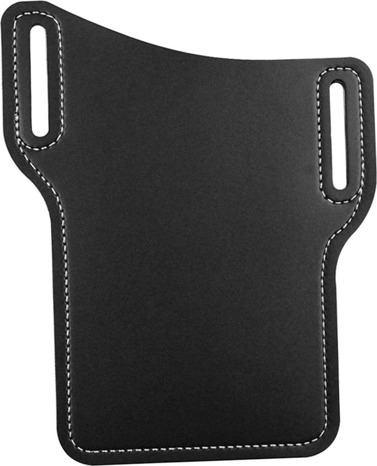 Men Waist Phone Bag PU Loop Holster Pouchs Belt Multipurpose Carrying Case