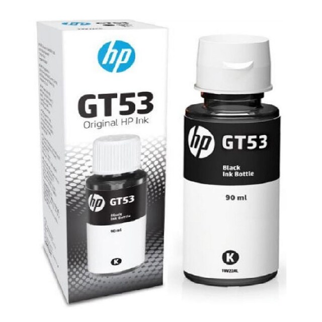 Mực in phun HP GT53 90ML Đen (HP Ink tank 510/550/610/115/315/415/319/419/1VV22AA) – Hàng Chính Hãng