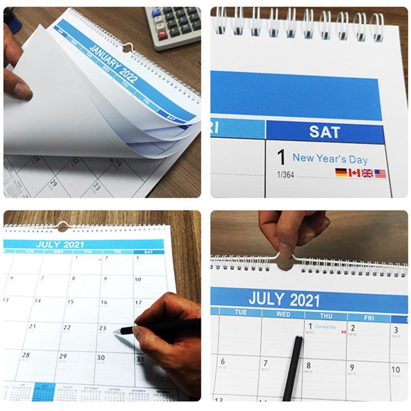 Lịch treo tường 2022 15*12" 2022 trang trí giáng sinh