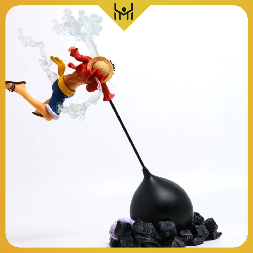 Mô hình One Piece - Figurer Luffy Gear 2 trạng thái chiến đấu cao 26cm nặng 300g , Figure OnePiece - no box