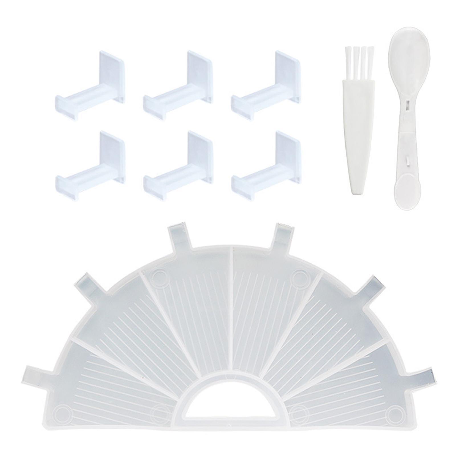 5D Diamond Paintings Accessories, Container Organizer Rhinestone Plate Tray Diamond Cleaning Brush Diamond Paint Tray Holder, DIY Craft