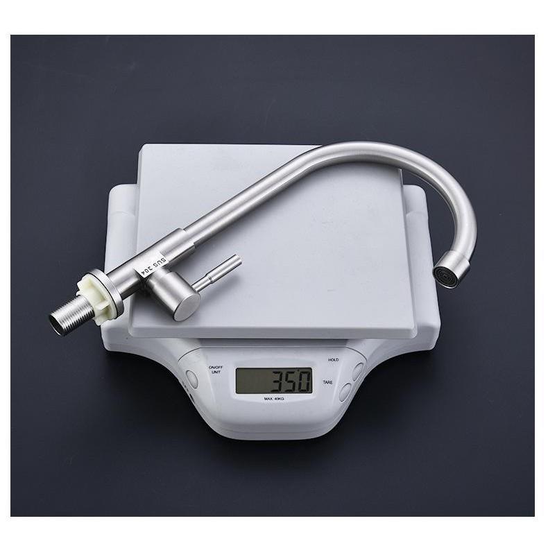 Vòi rửa chén lạnh INOX SUS 304