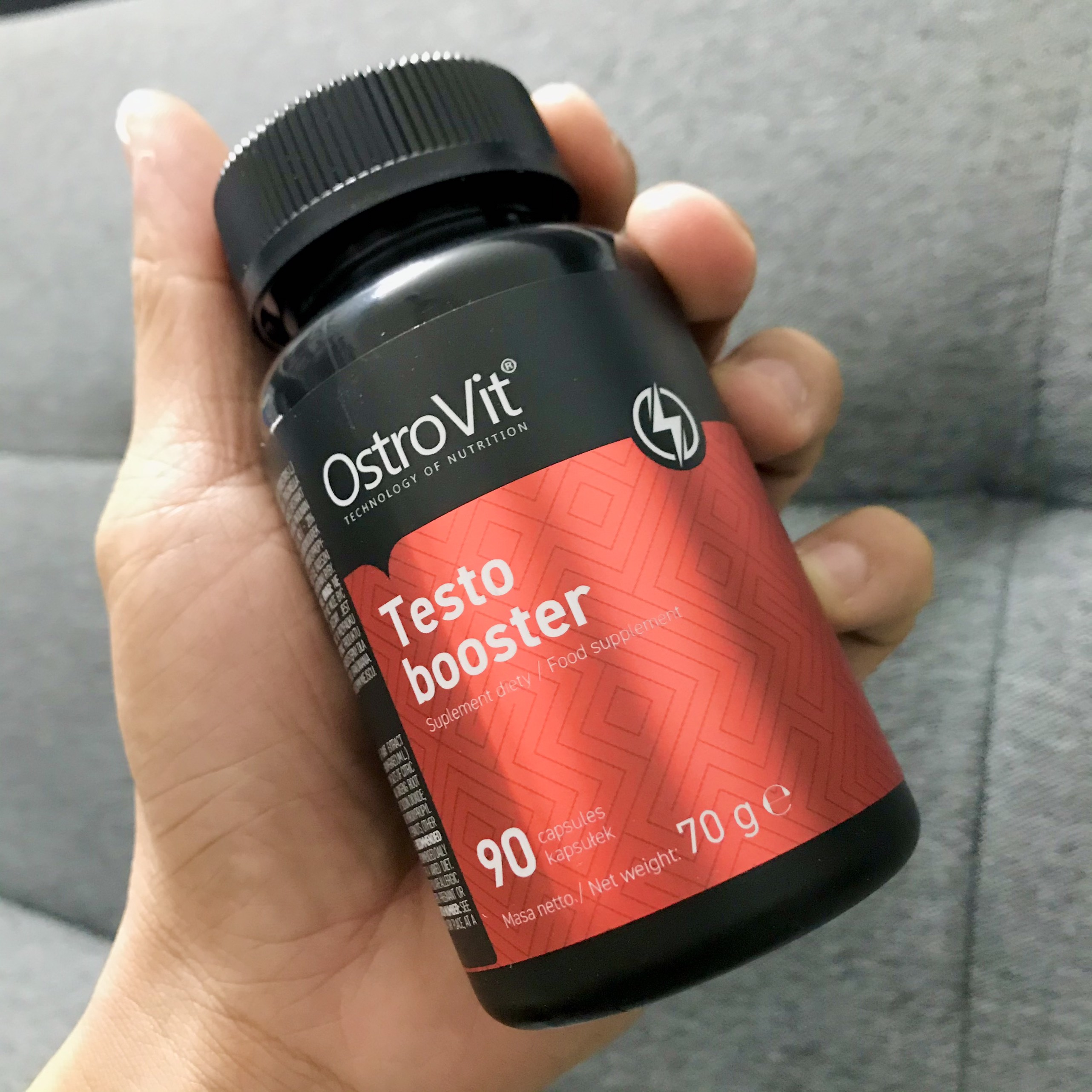 Ostrovit Testo Booster (90viên), Hỗ Trợ Tăng Cường Sinh Lý, Hormone Testosterone Nam Giới, Hỗ Trợ Phát Triển Cơ Bắp