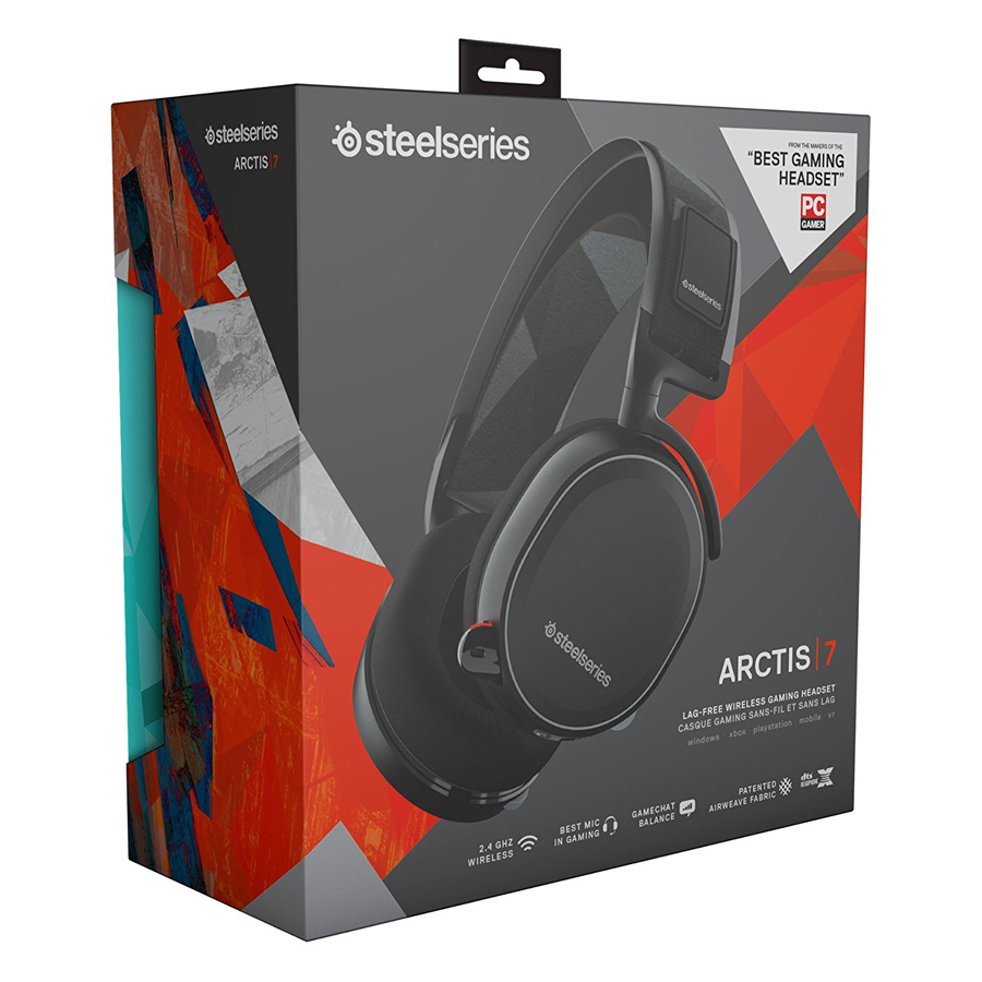 Tai Nghe Gaming SteelSeries Arctis 7 DTS.X 7.1 - Hàng Chính Hãng