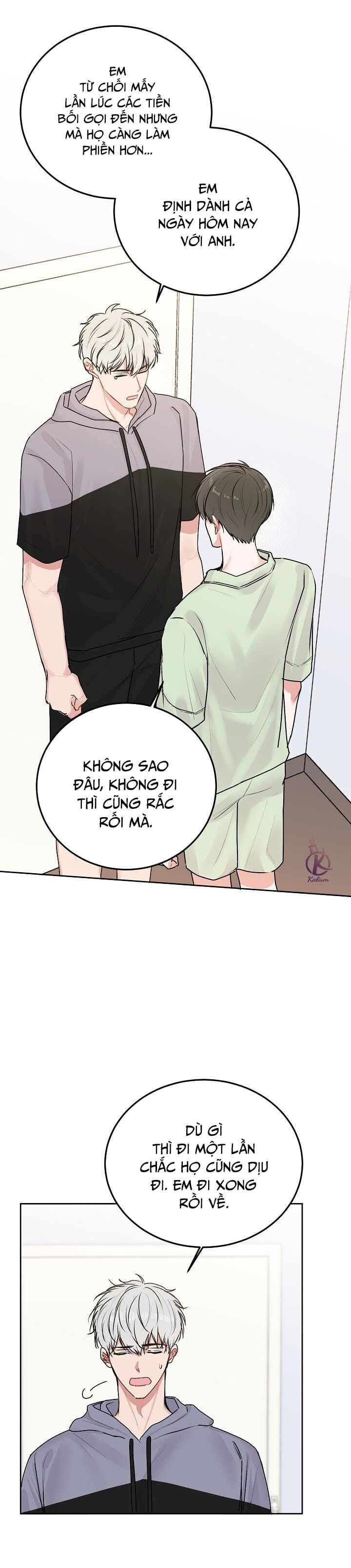 tiền bối, đừng khóc mà! chapter 28.5 11